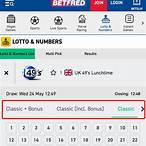 bet on lotto numbers